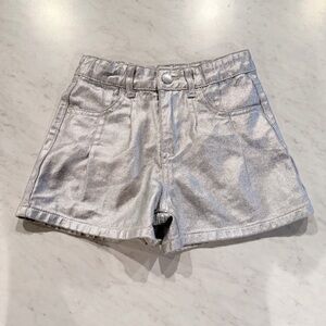 Cotton On Kids Silver Pleated Shorts